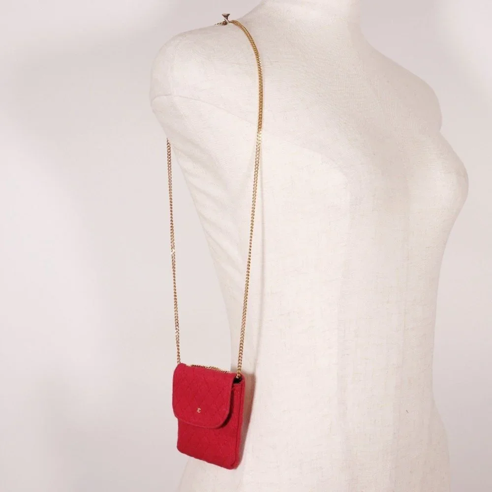 CHANEL Pink Shoulder Bag